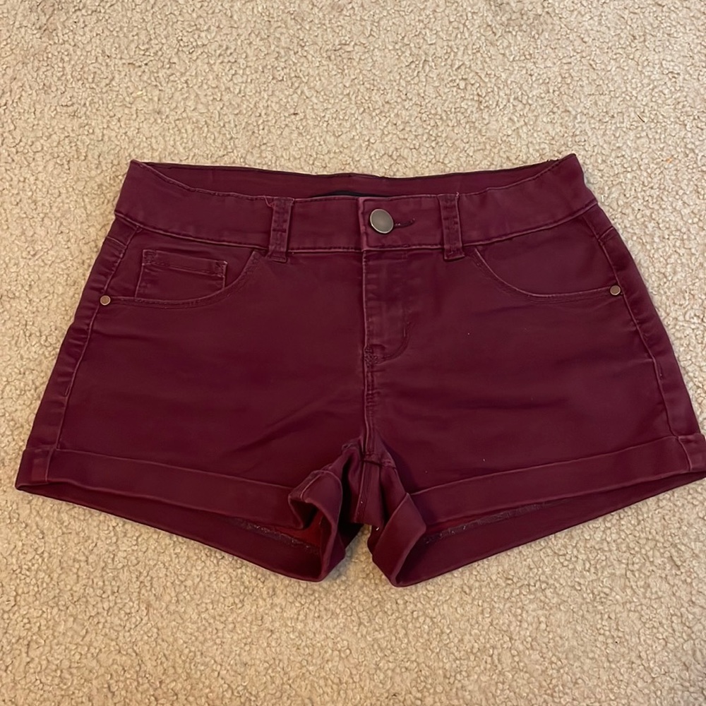 Maroon shorts